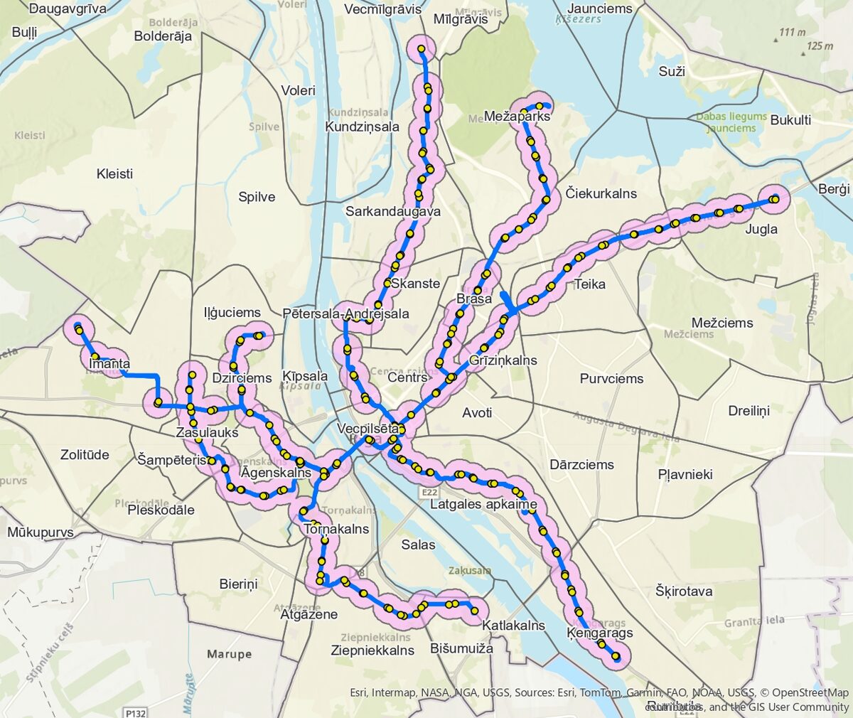 Rīgas tramvaju infrastruktūra
